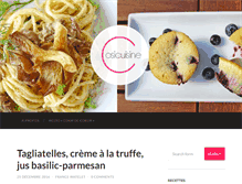 Tablet Screenshot of cosicuisine.be